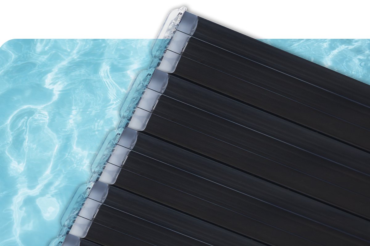 Lamellen in Solar Transparant