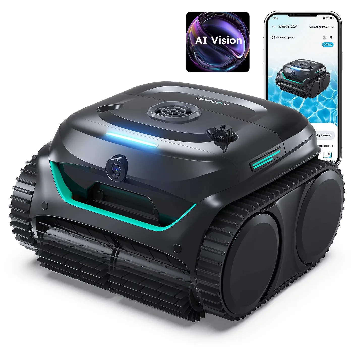 WYBOT C2 Vision zwembadrobot