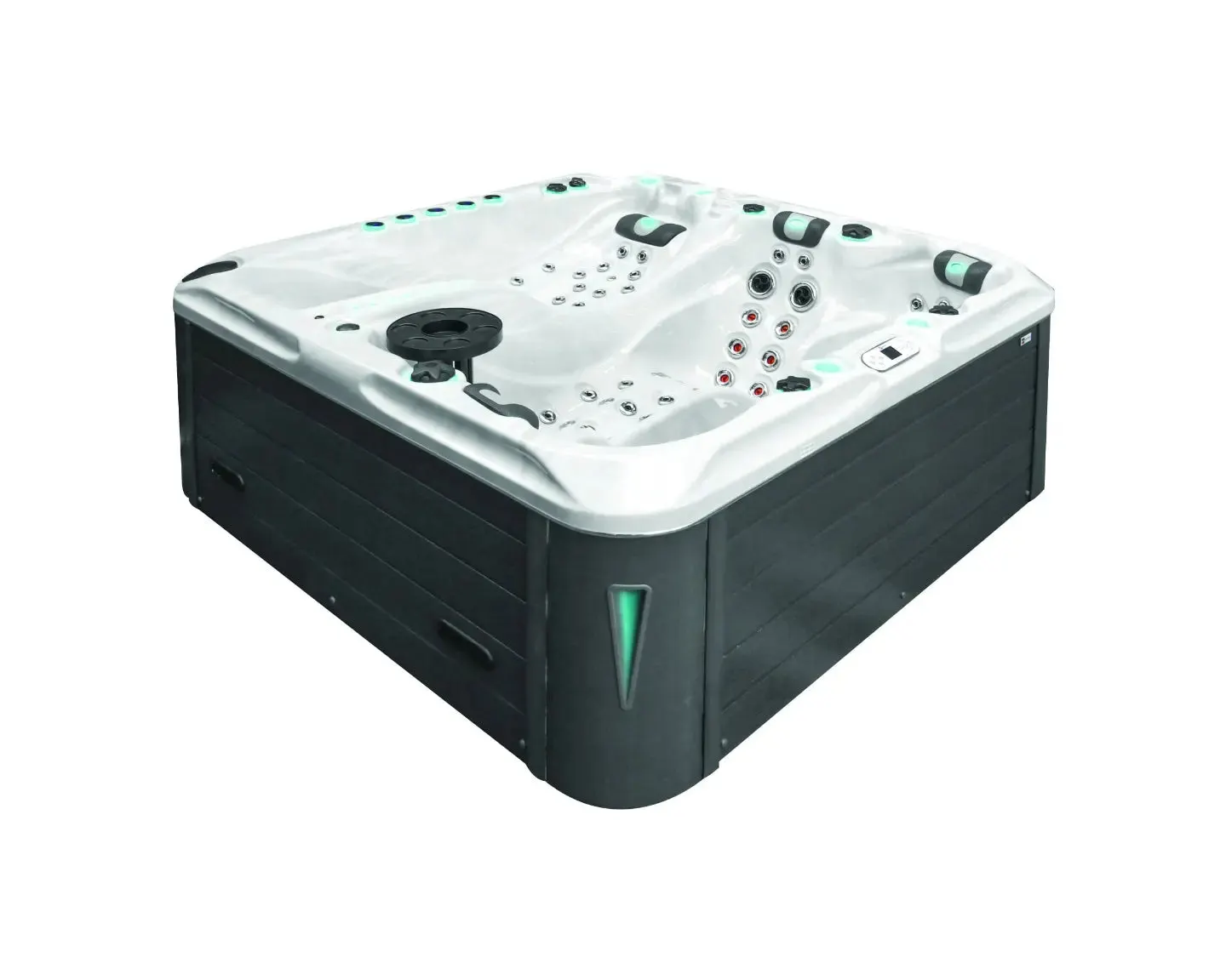 Euphoria Mighty Wave Spa | Sterling White with DARK GREY