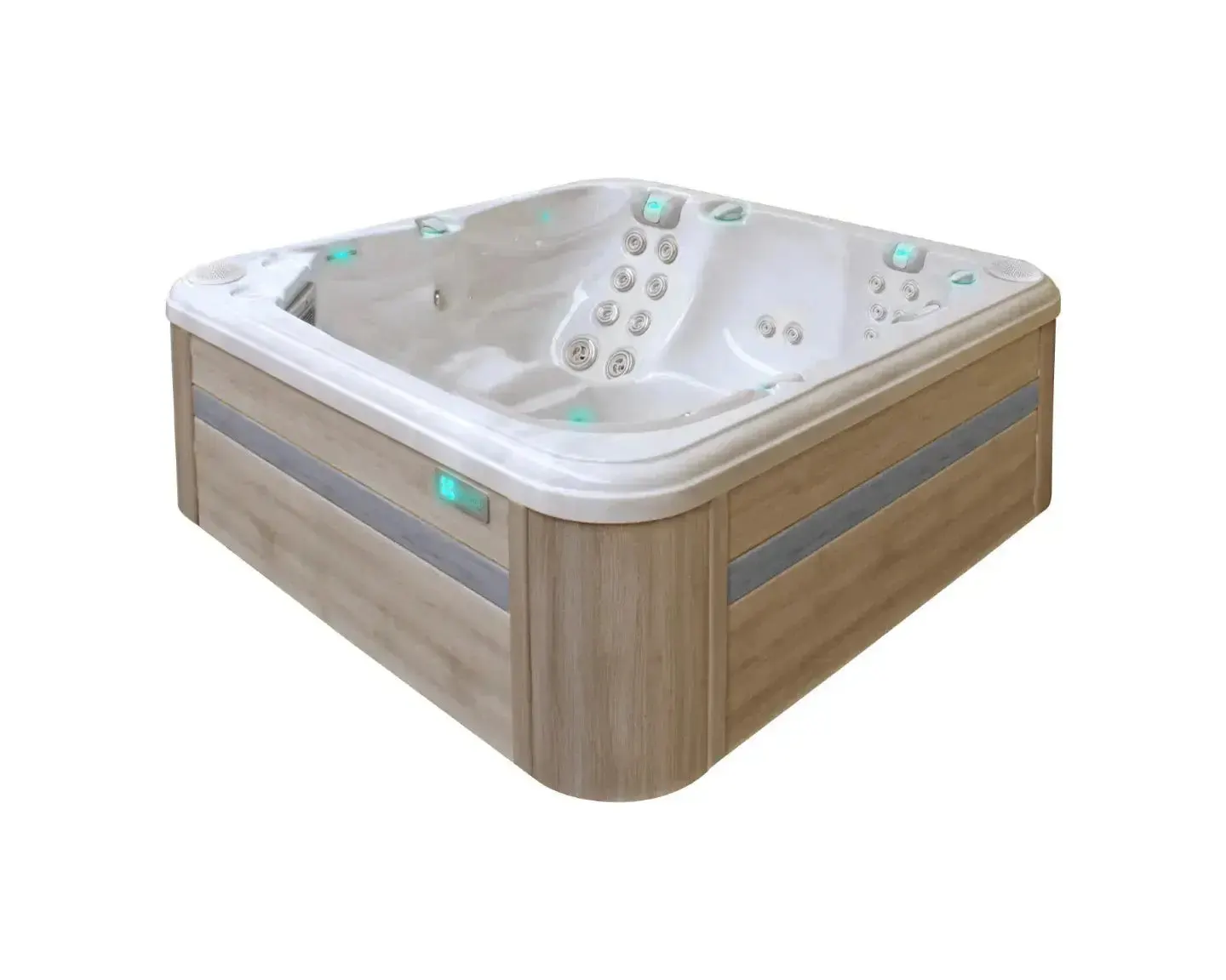 Reflect Spa | Mystic Mountain with OAK/grey trim