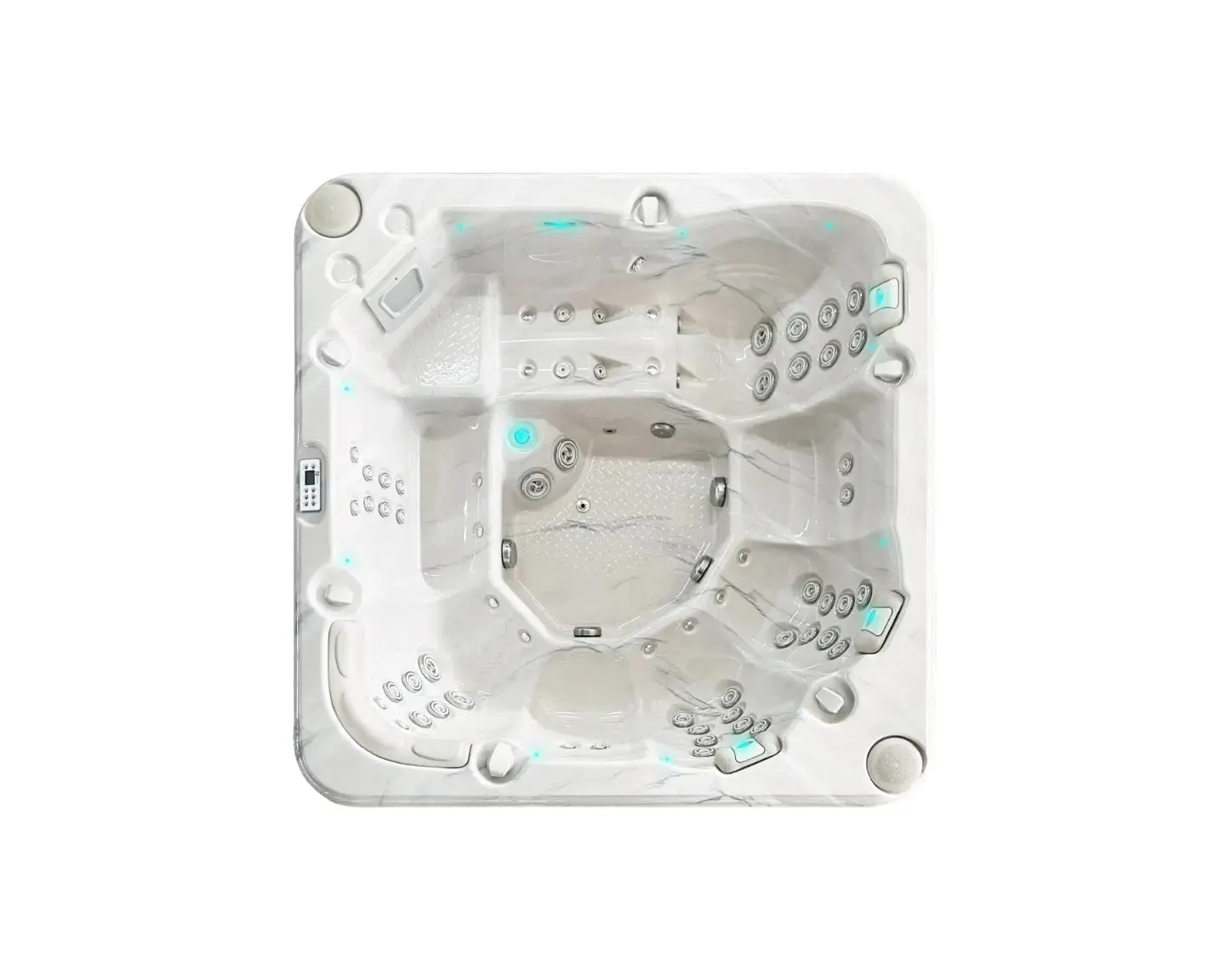 Reflect Spa | Mystic Mountain with OAK/grey trim