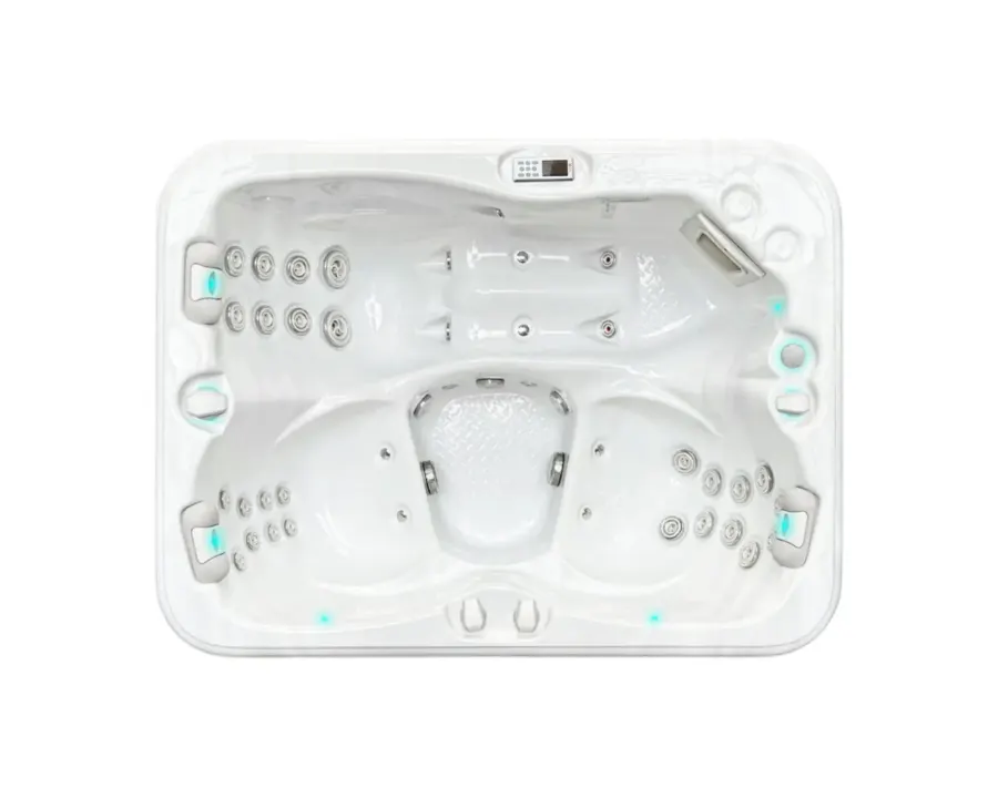 Renew Spa | Sterling White with DARK GREY