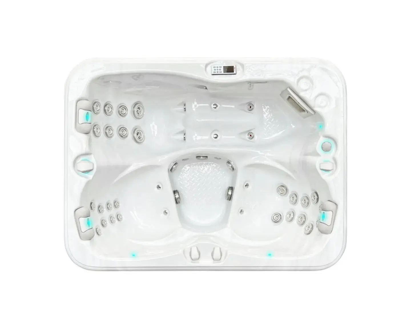 Renew Spa | Sterling White with DARK GREY