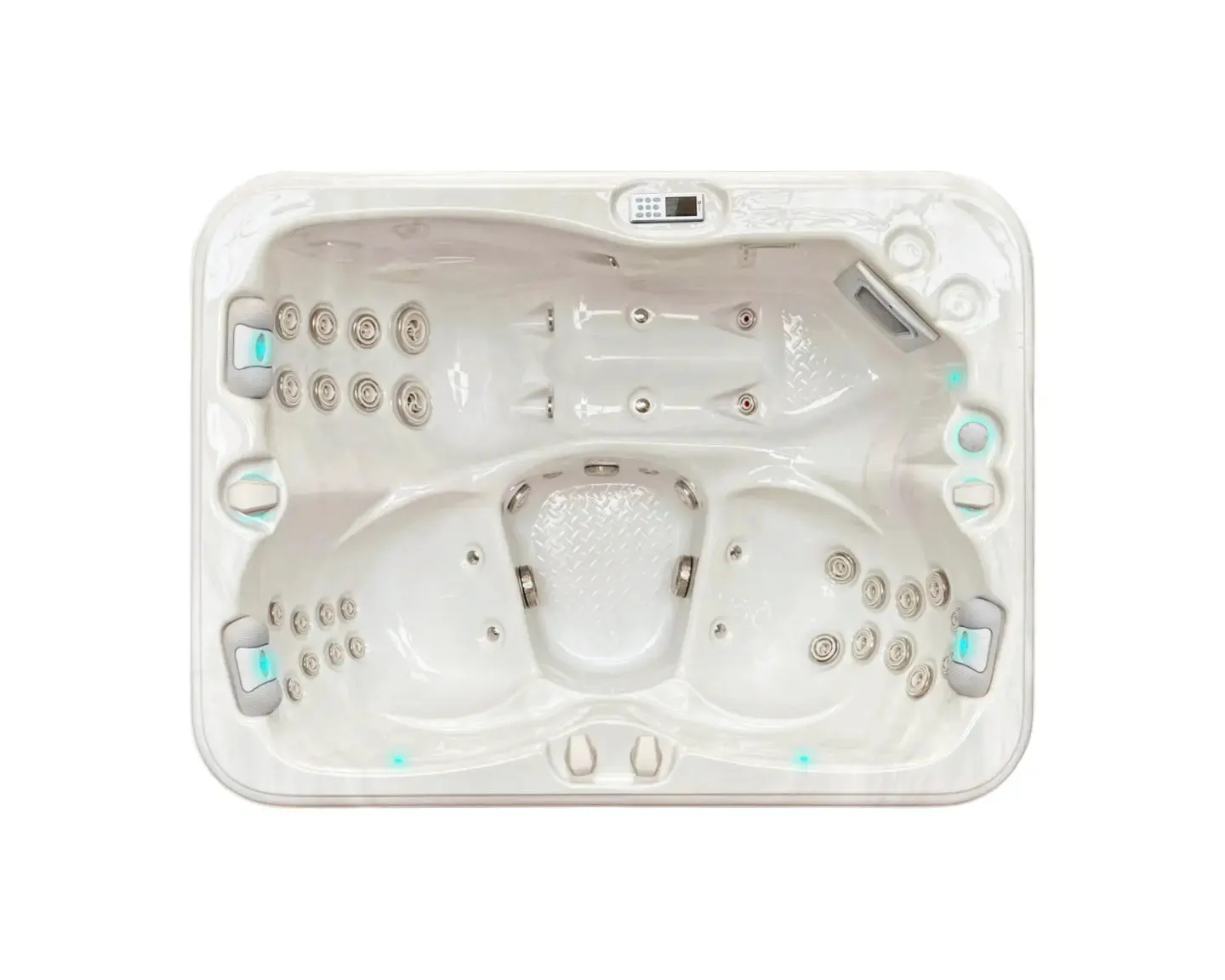Renew Spa | Sterling White with DARK GREY
