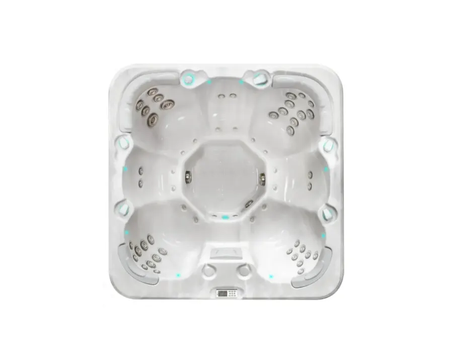 Rewind Spa | Sterling White with DARK GREY