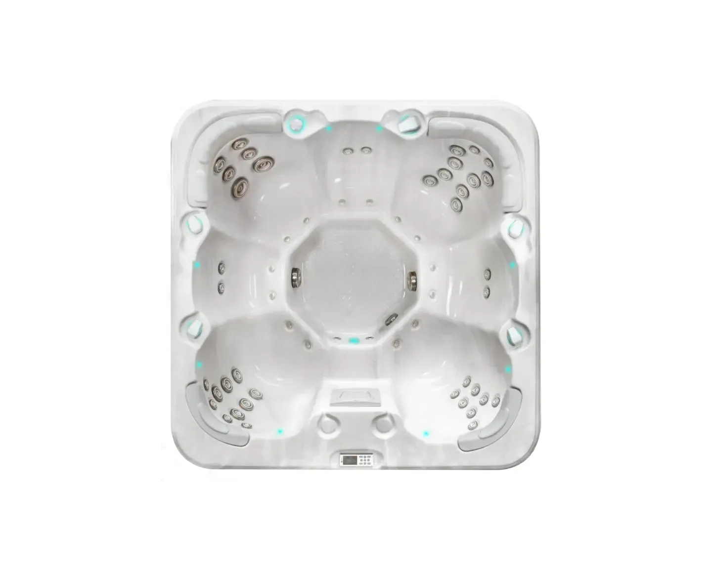 Rewind Spa | Sterling White with DARK GREY