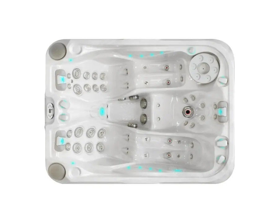 Soulmate Spa | Sterling White with DARK GREY