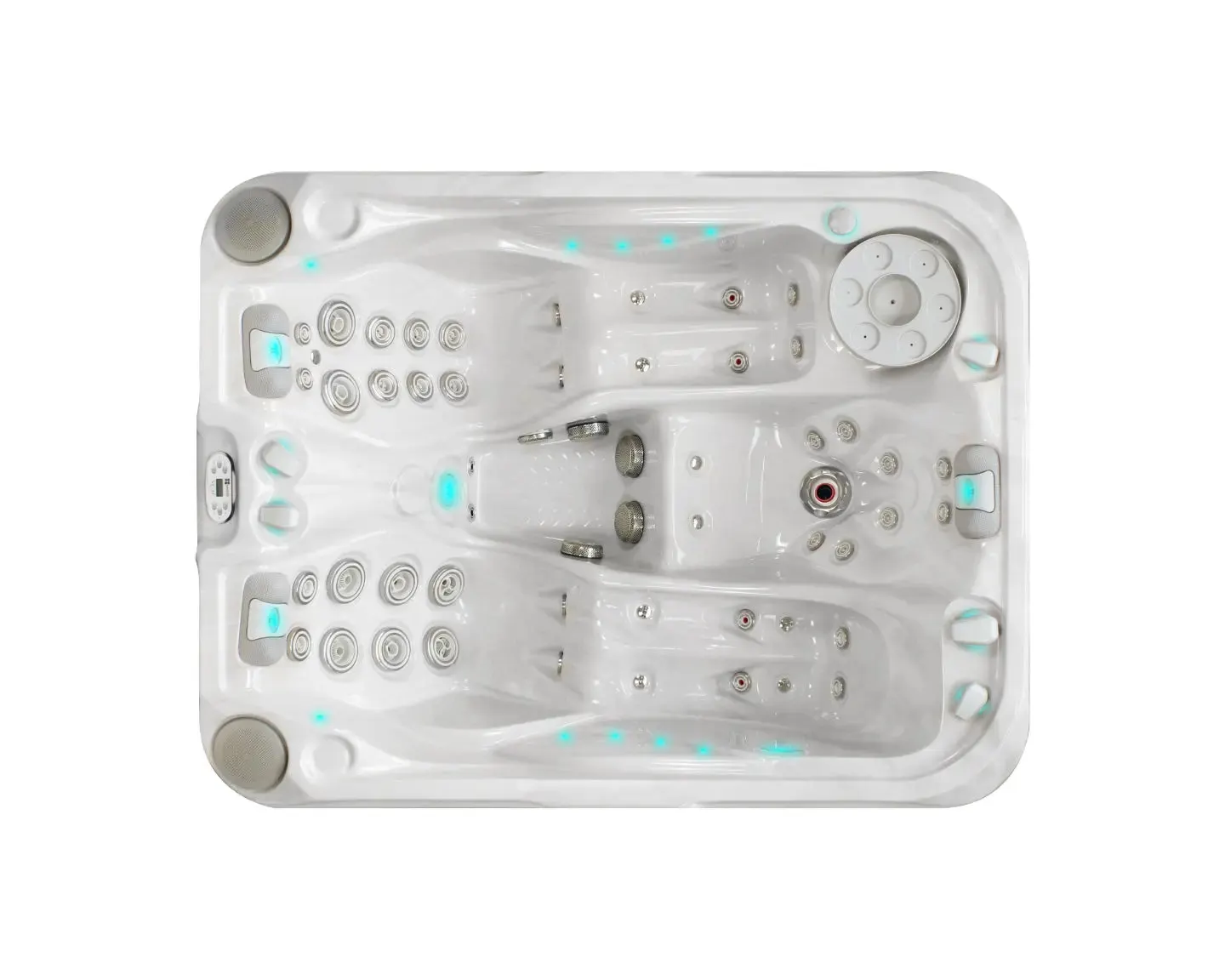 Soulmate Spa | Sterling White with DARK GREY
