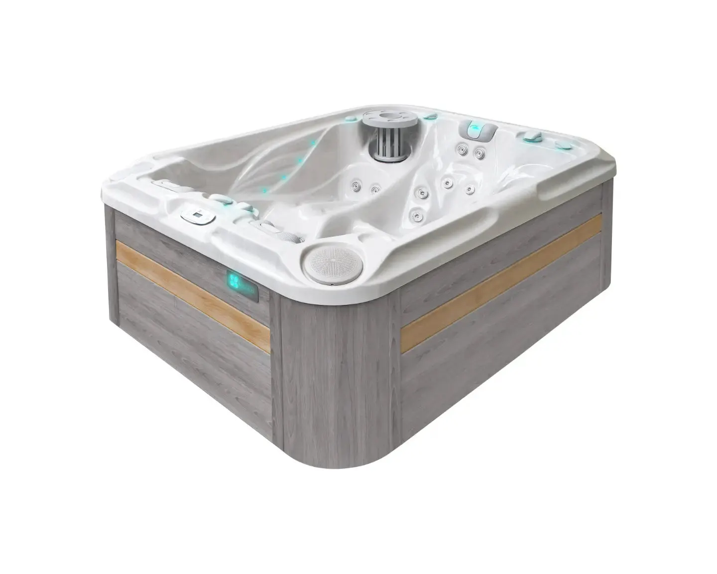 Soulmate Spa | Sterling White with DARK GREY