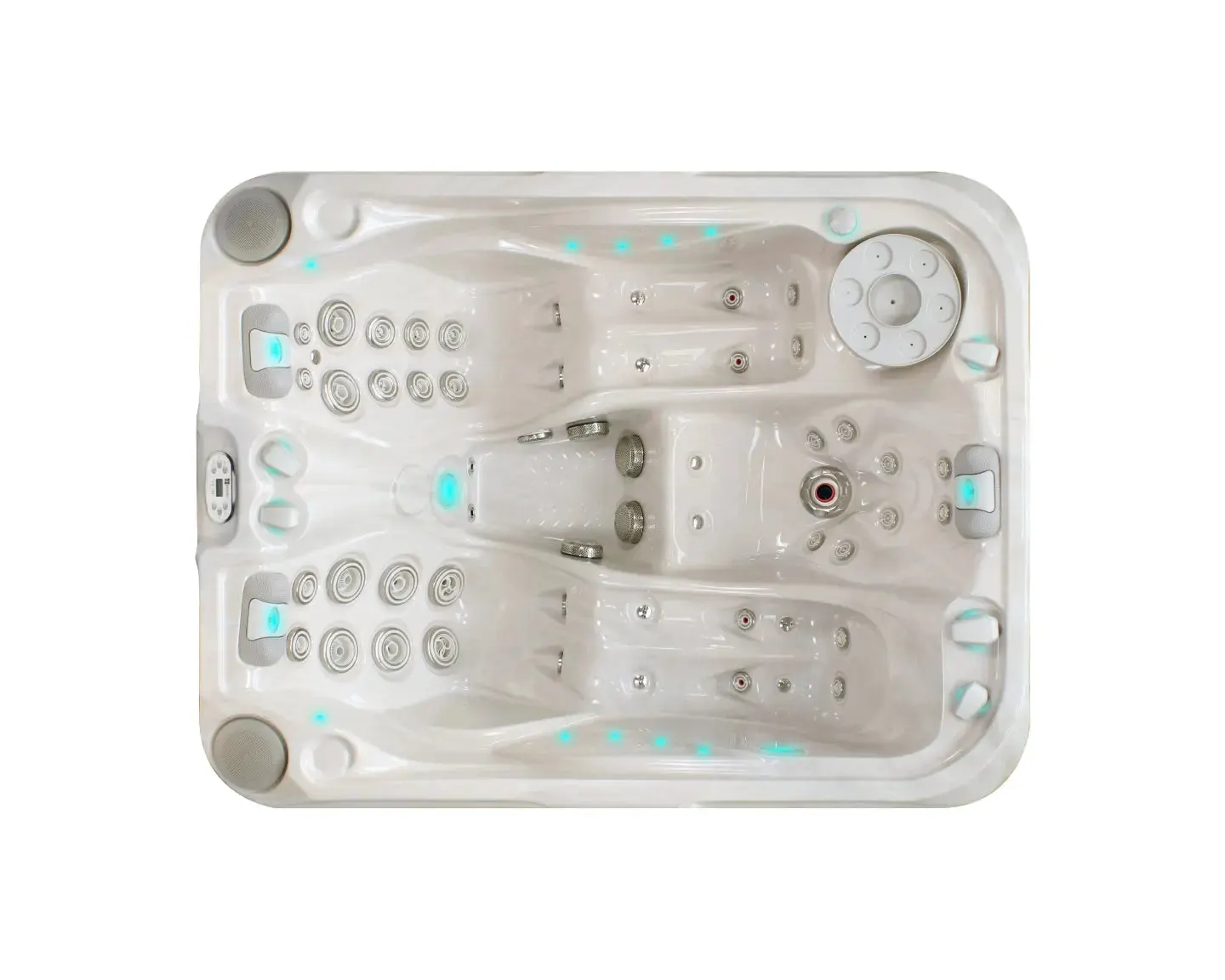 Soulmate Spa | Sterling White with DARK GREY