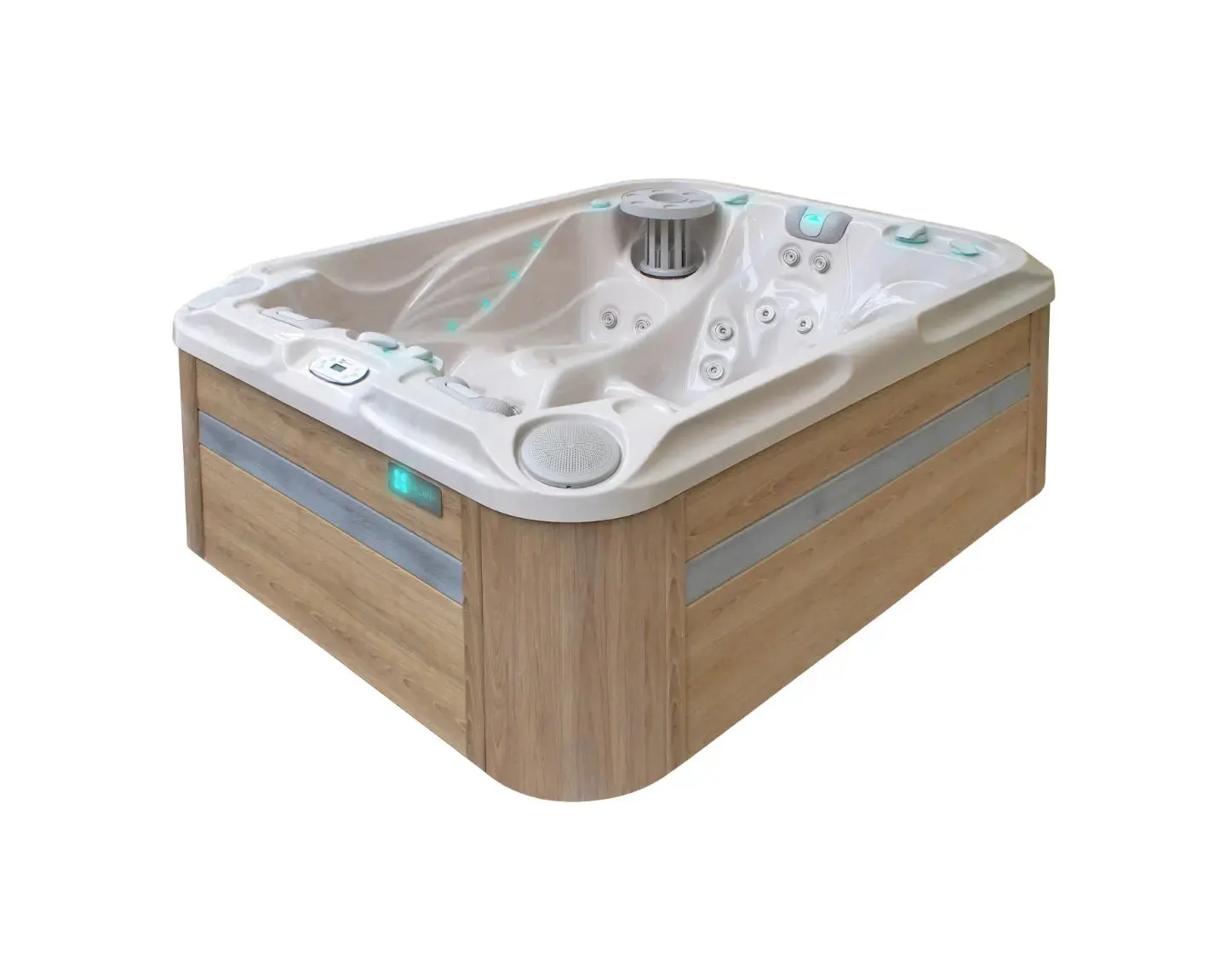 Soulmate Spa | Sterling White with DARK GREY