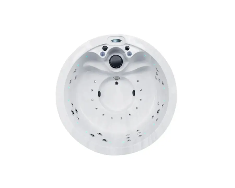 Hope Spa | Sterling White with Grey