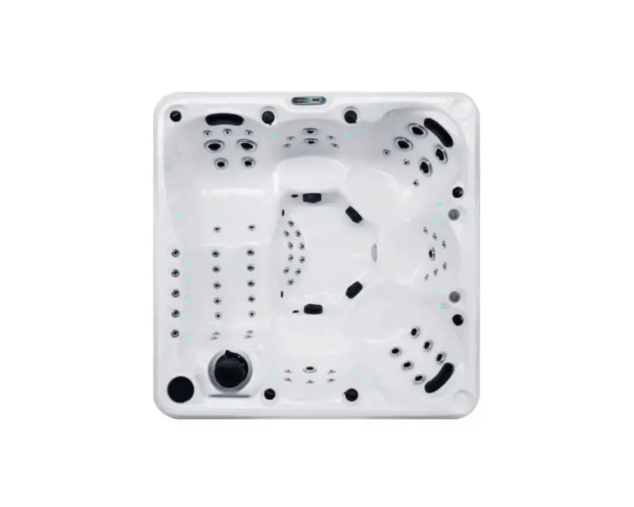 Wonder Spa | Sterling White with Grey