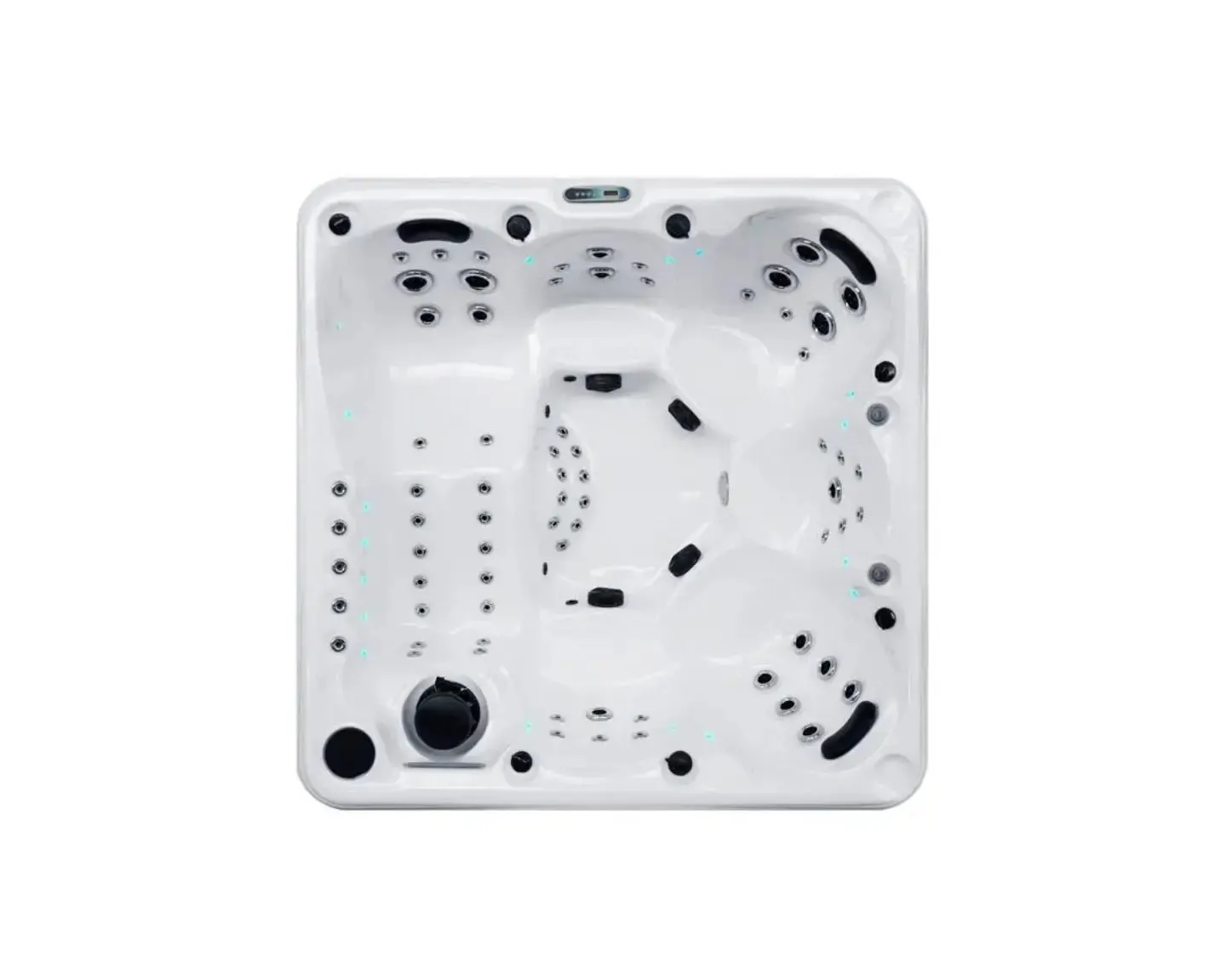 Wonder Spa | Sterling White with Grey