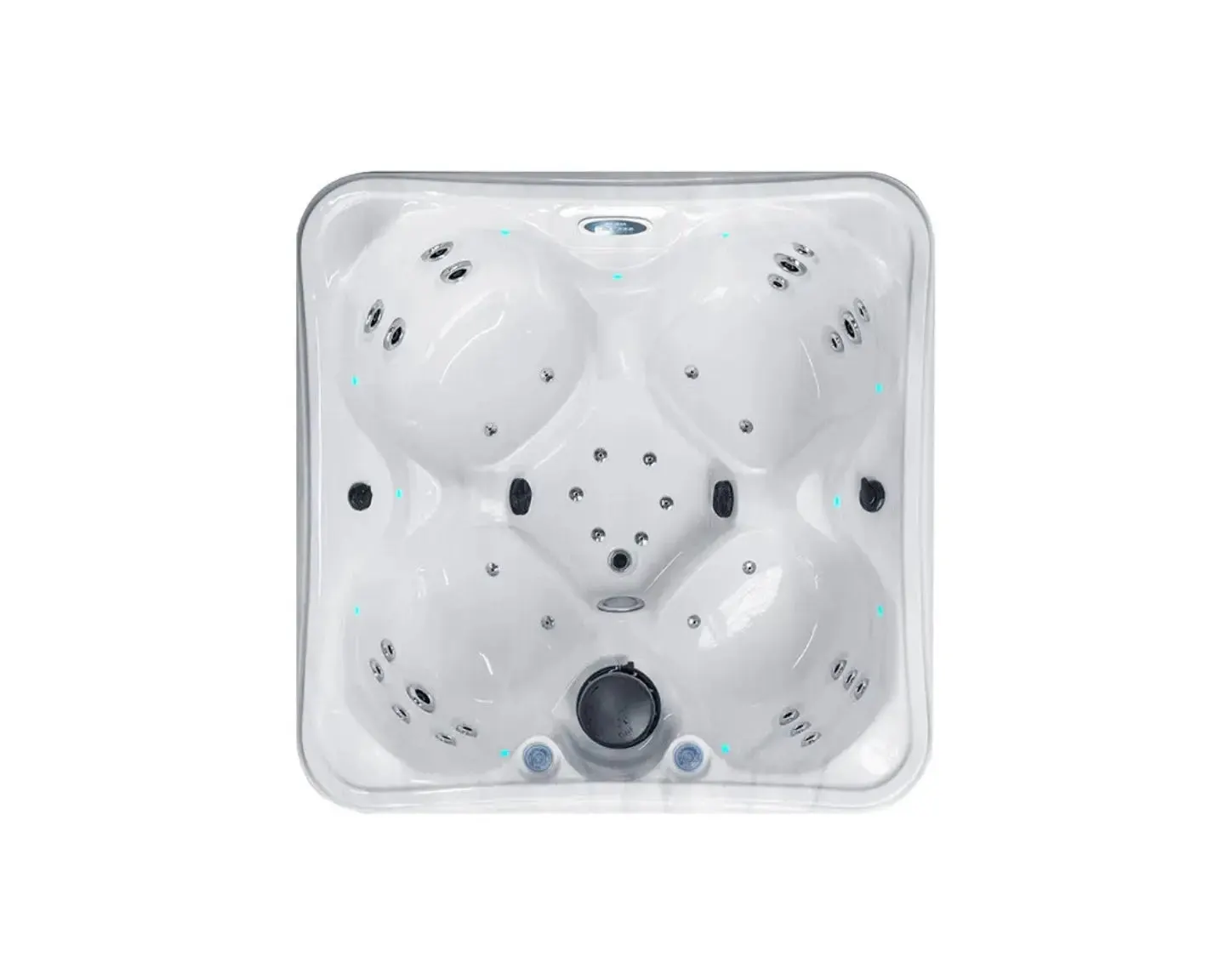 Believe Spa | Sterling White with Grey