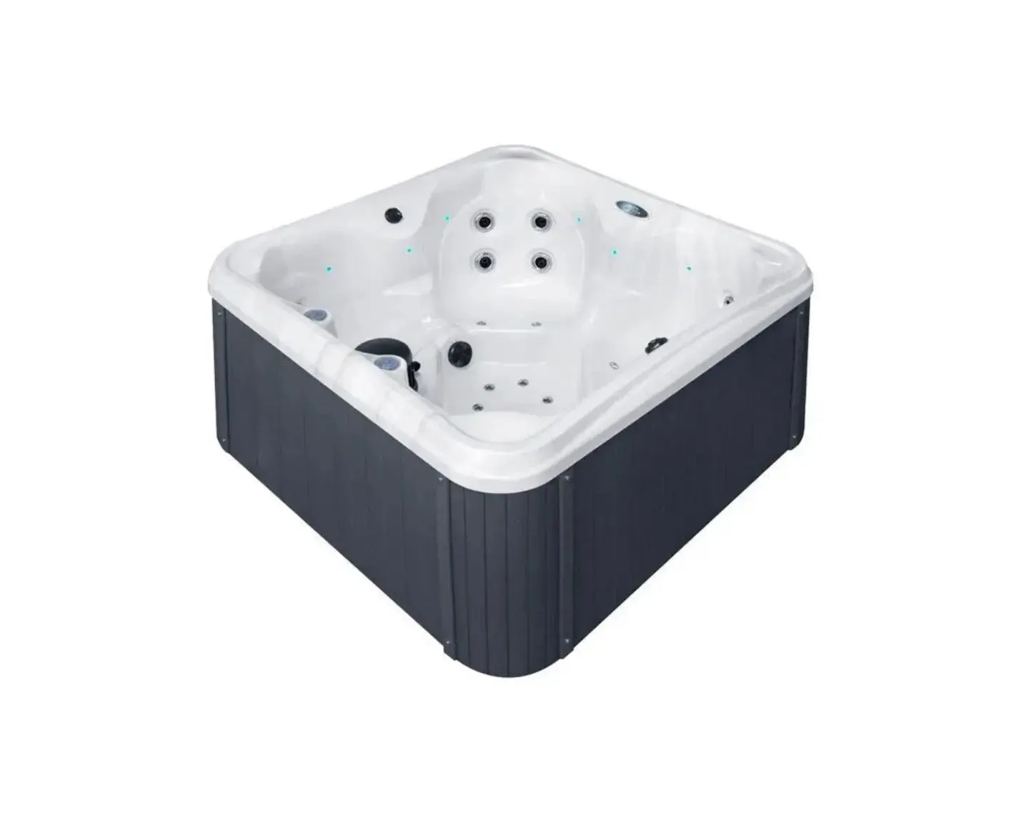 Believe Spa | Sterling White with Grey