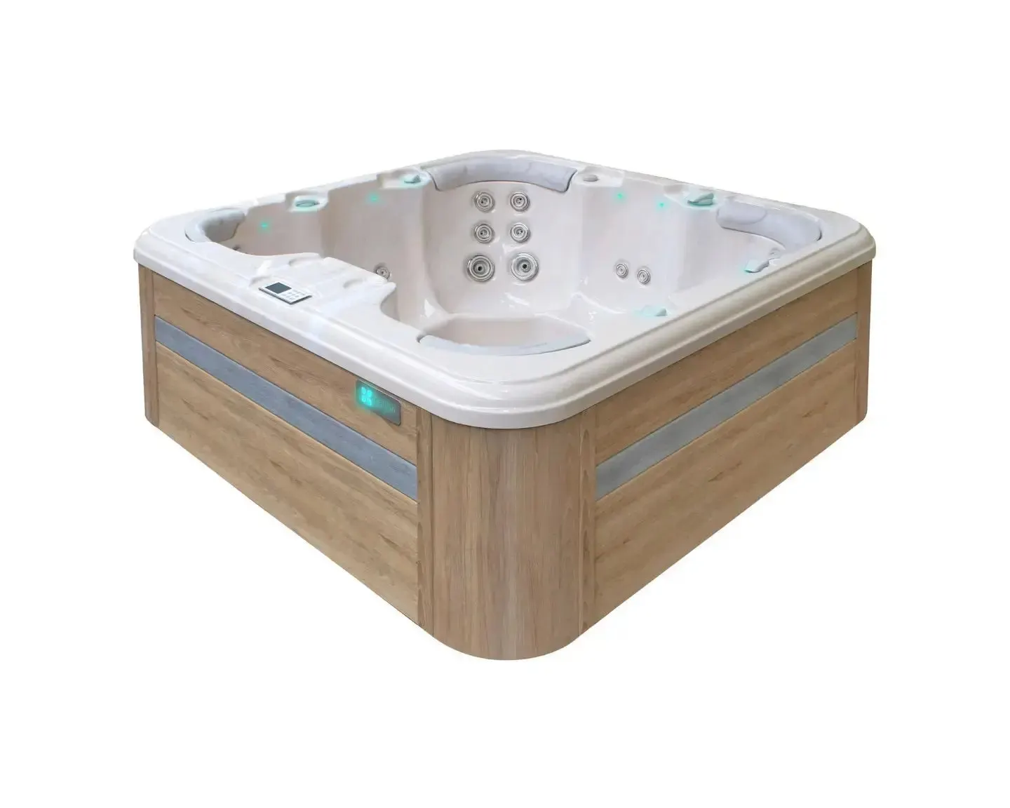 Rewind Spa | Sterling White with DARK GREY