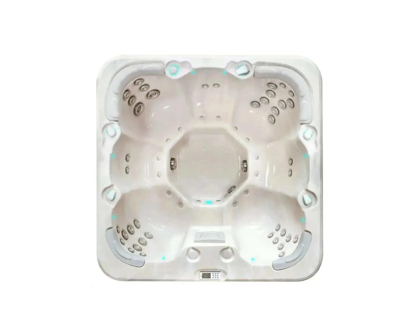 Rewind Spa | Sterling White with DARK GREY