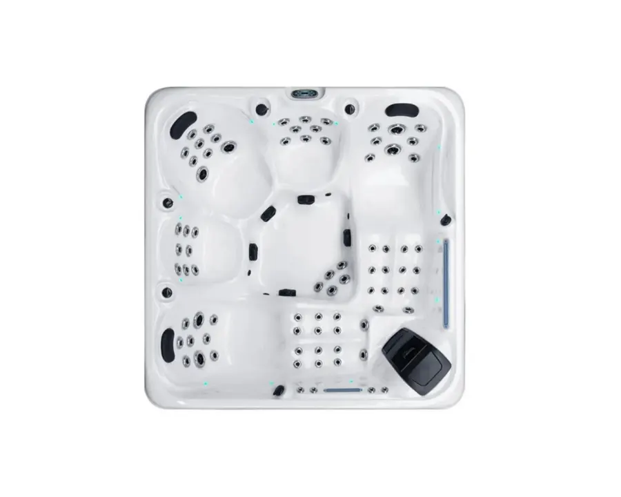 Vision Spa | Sterling White with Grey