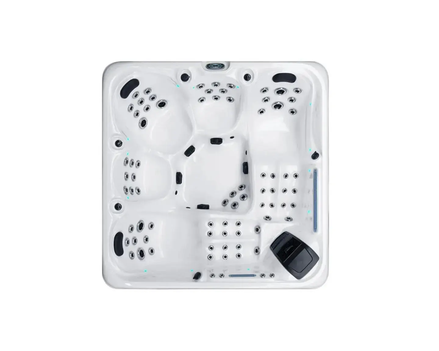 Vision Spa | Sterling White with Grey