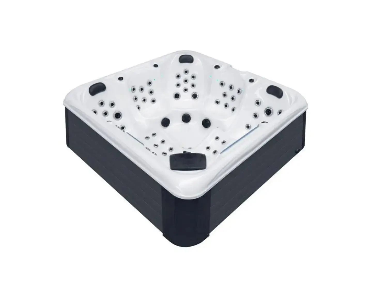 Vision Spa | Sterling White with Grey