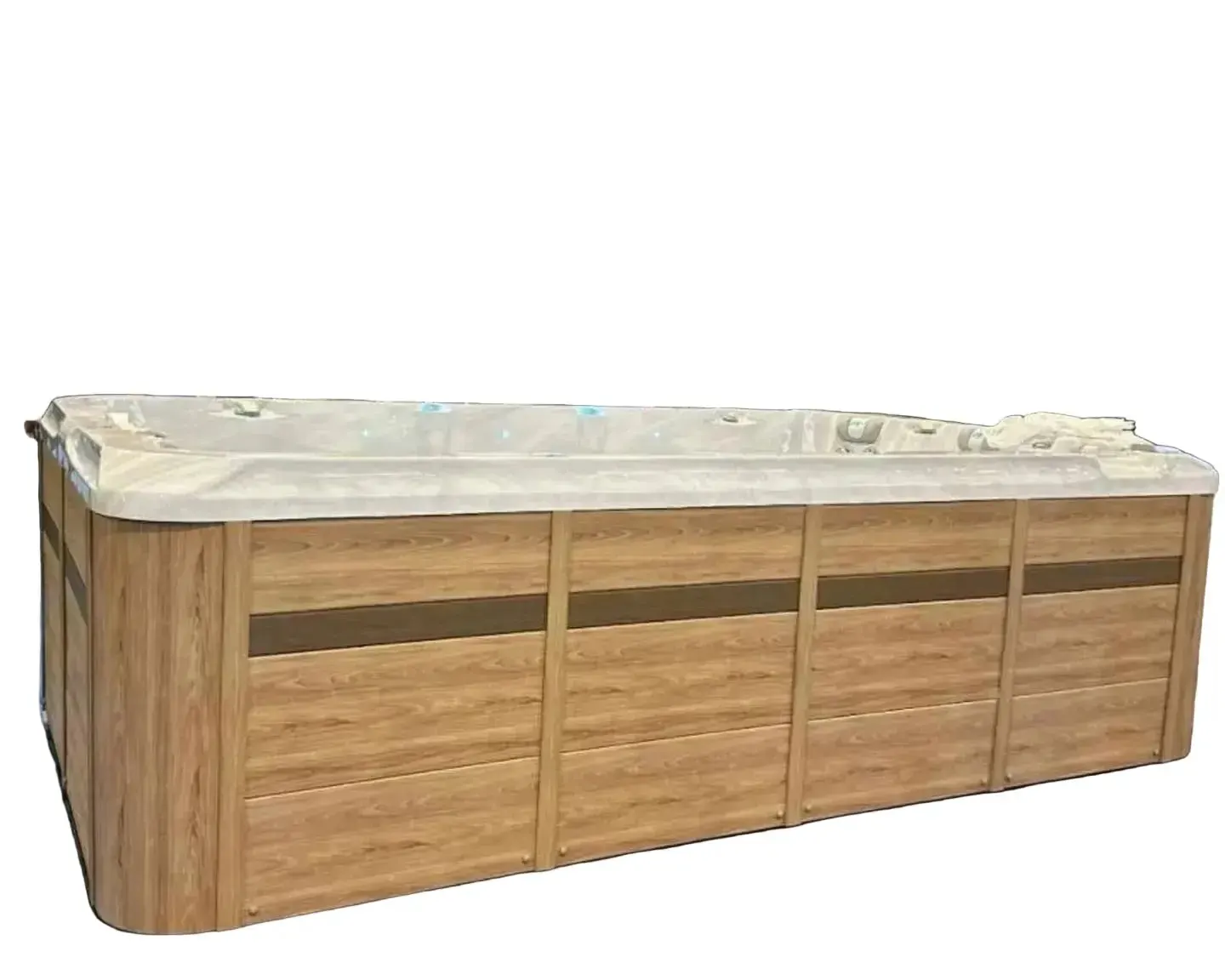 Activity 1 Swimspa | Sterling White with DARK GREY